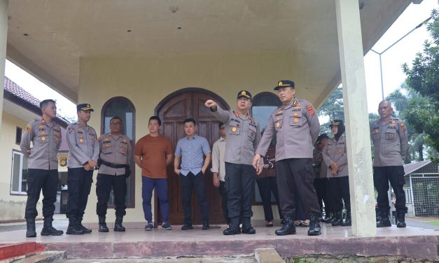 Kapolresta Dampingi Irwasda dan Karo SDM Polda Jambi Tinjau Lokasi Pembangunan SPPG