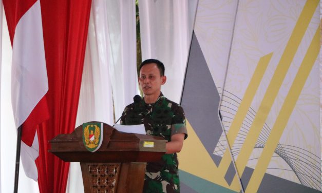 Pangdam II/Sriwijaya dampingi KASAD Kunjungan kerja ke Korem 041/Gamas