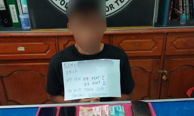 Sat Resnarkoba Polres Tebo Tangkap Pengedar Sabu di Tengah Ilir, Amankan 14 Paket Narkotika