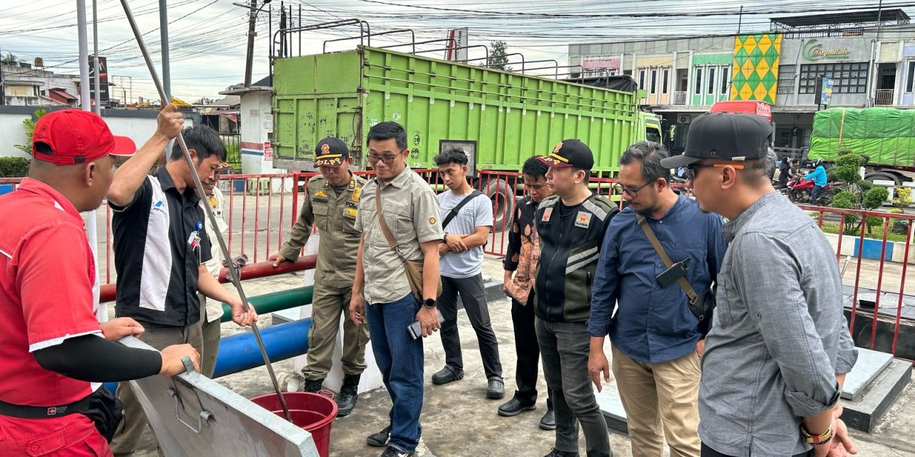 Polresta Jambi Razia Diduga Gudang Penimbunan BBM Ilegal Dan Cek SPBU di Kota Jambi