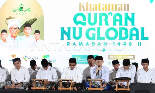 NU Raik Rekor MURI, Khataman Al-Qur’an Global Terselenggara di Ribuan Titik dan 18 Negara Secara Serentak