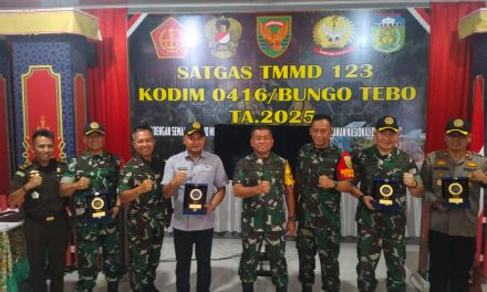 Tim Wasev TMMD Ke-123 Tinjau Progres Pembangunan di Teluk Kuali dan Malako Intan