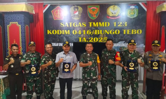 Tim Wasev TMMD Ke-123 Tinjau Progres Pembangunan di Teluk Kuali dan Malako Intan