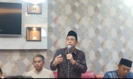 Bupati Muaro Jambi Bambang Bayu Suseno, SP, MM, M.Si beserta Wakil Bupati Junaidi H. Mahir jalin silaturahmi sekaligus buka bersama insan Pers tahun 2025