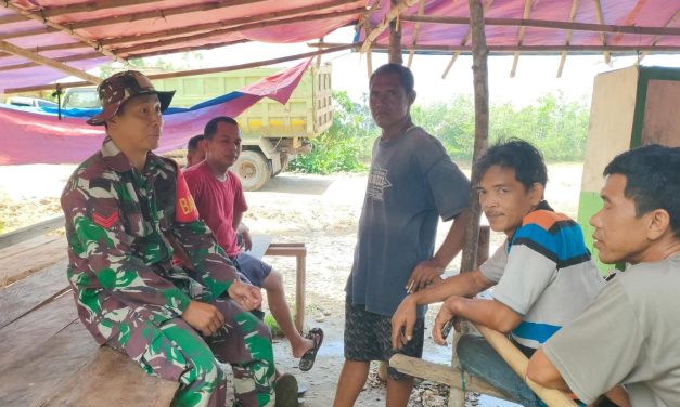 Babinsa Koramil 420-04/Sarolangun Imbau Keamanan Menjelang Idul Fitri