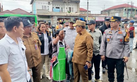 Pantau Harga Dan Stok Komoditas Pangan Jelang Lebaran , Ketua DPRD Kota Jambi Bersama Walikota dan Kapolresta Jambi Lakukan Sidak