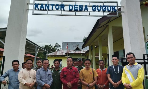 Komsos dengan Perangkat Desa agar, Silaturahmi Tetap Terjaga