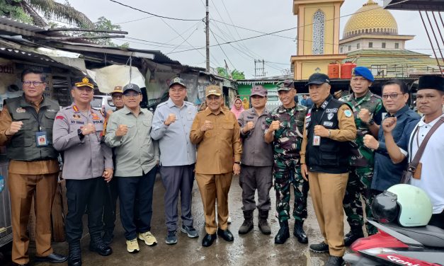 Pantau Harga Dan Stok Komoditas Pangan Jelang Lebaran , Ketua DPRD Kota Jambi Bersama Walikota dan Kapolresta Jambi Lakukan Sidak