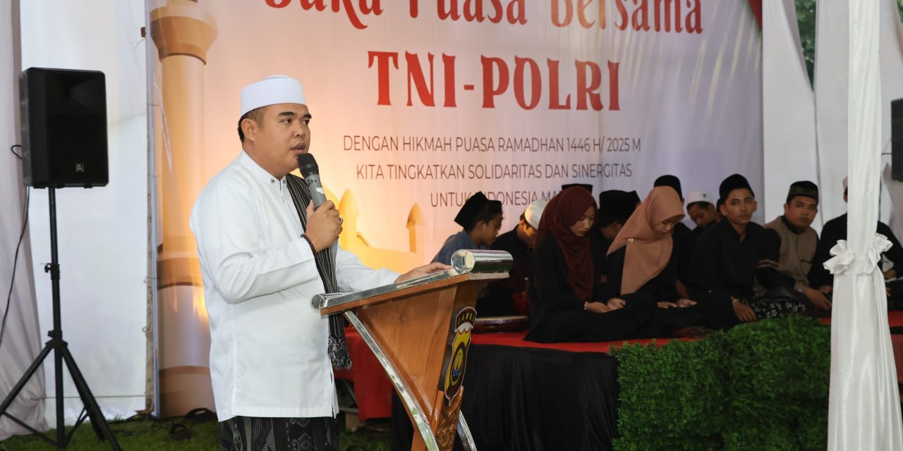 Tingkatkan Soliditas dan Sinergitas TNI-Polri Buka Bersama Di Polresta Jambi