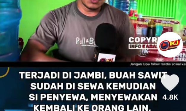 HS Laporkan Akun TikTok IKJ ke Polda Jambi atas Dugaan Pencemaran Nama Baik