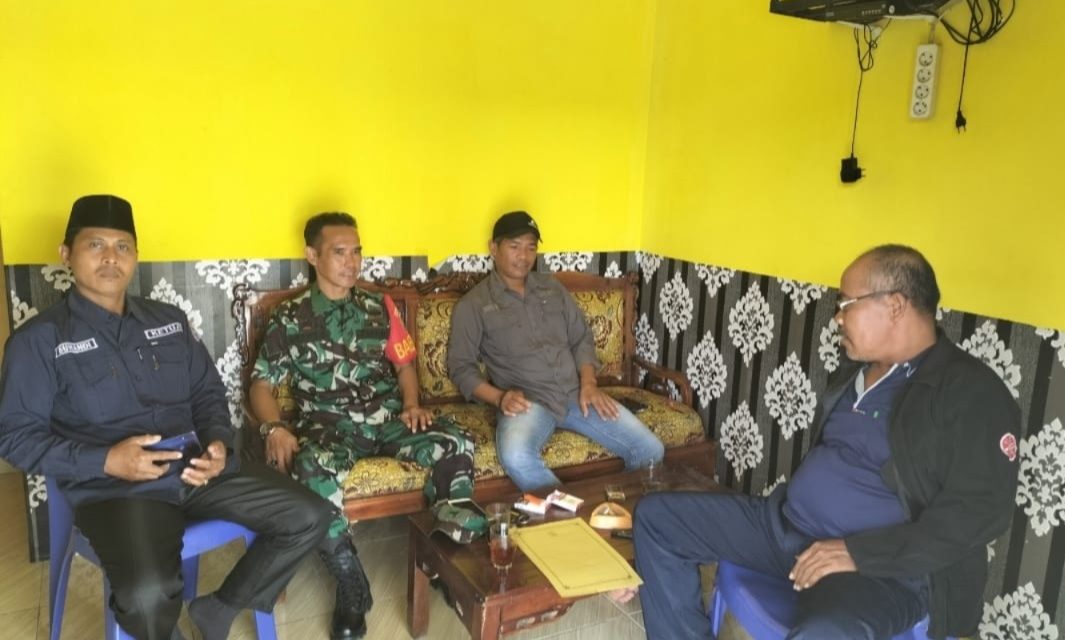 Laksanakan Komsos Bersama Warga Desa Suko Rejo, Pererat Hubungan TNI dan Masyarakat