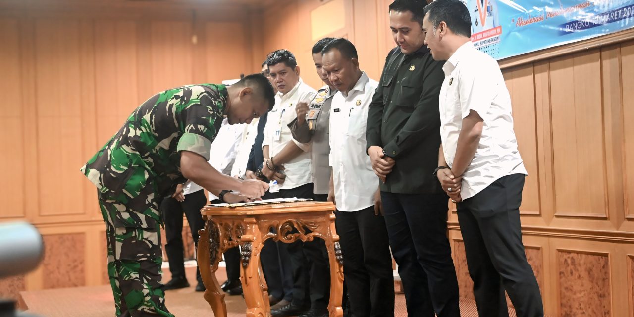 Dandim 0420/Sarko Letkol Inf Suyono S.Sos Hadiri Musrenbang RKPD Kabupaten Merangin Tahun 2025