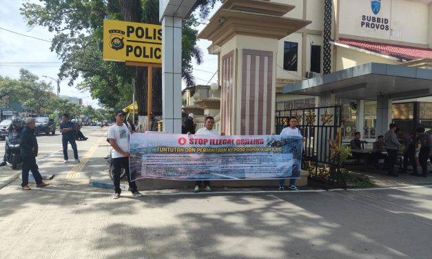 Aliansi Bongkar Ilegal Drilling Ultimatum Polda Jambi: Tutup, Tangkap, Pulihkan!