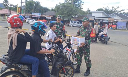Gempa Myanmar Kodim 0420/Sarko Bantu Galang Bantuan Kemanusiaan Untuk Korban Gempa