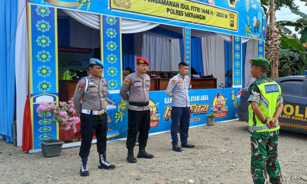 Kegiatan Pos Ops Ketupat 2025 di Desa Markeh