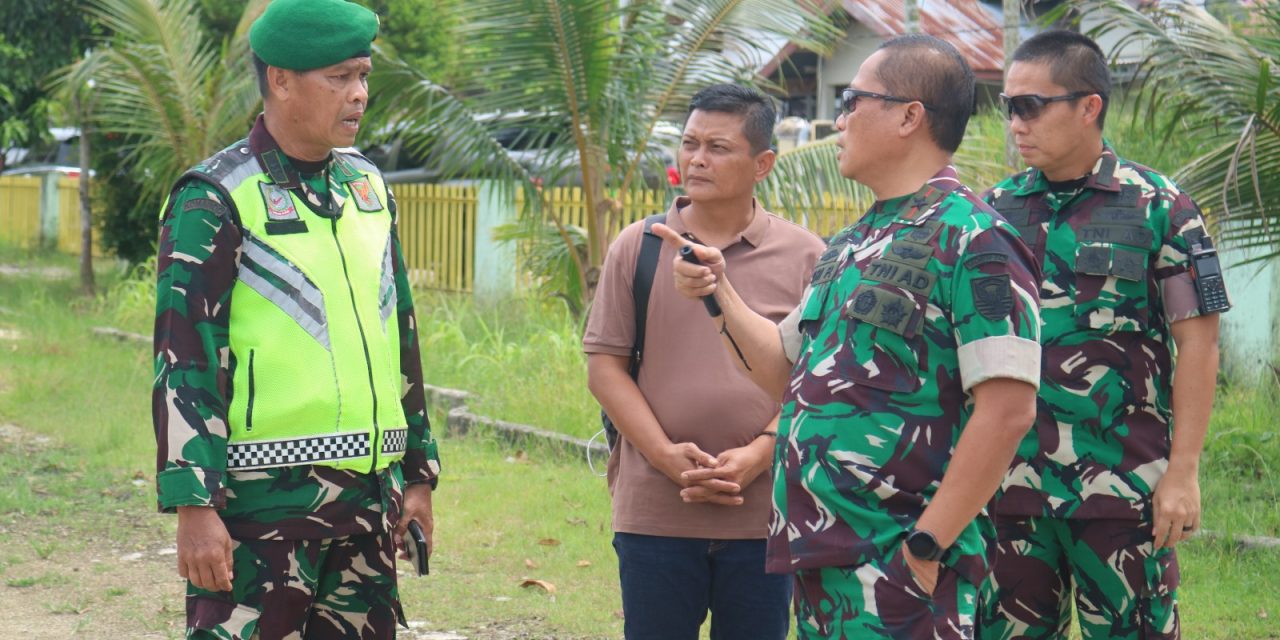 Danrem 042/Gapu Tinjau Kesiapan TPS Jelang PSU Pilkada Bungo 2024