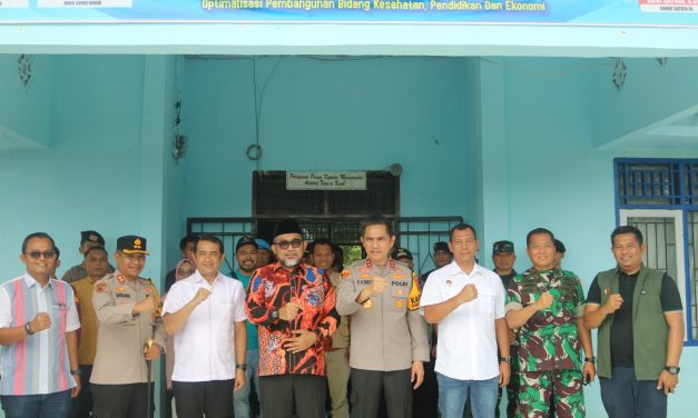 Danrem 042/Gapu Bersama Kapolda Jambi Tinjau Rekapitulasi Penghitungan Suara PSU Pilkada Bungo