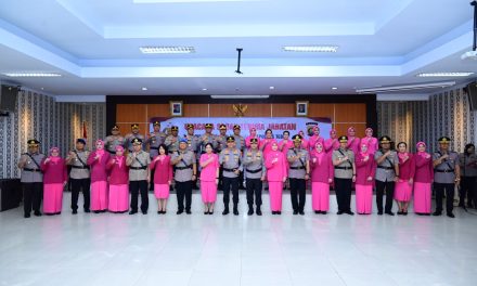 Kapolda Jambi Pimpin Upacara Serah Terima Jabatan Sejumlah Pejabat Utama