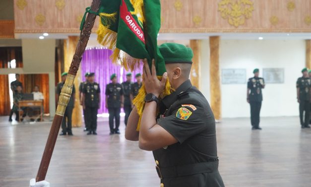 Danrem 042/Gapu pimpin Sertijab Dandim 0416/Bute