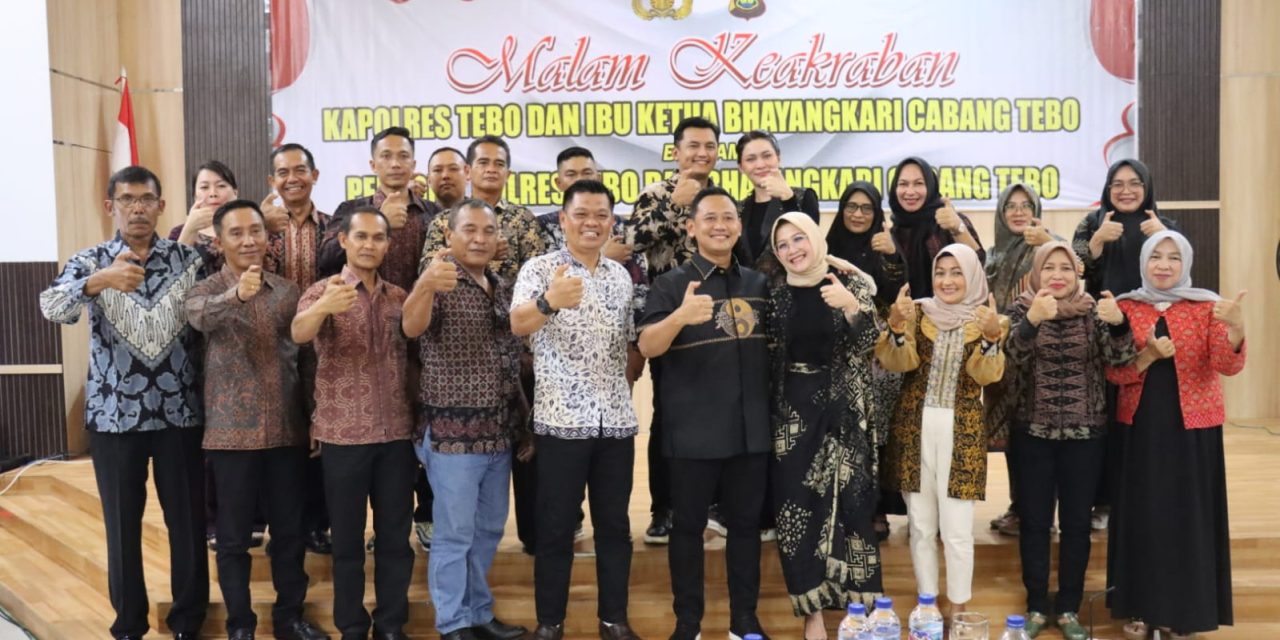 Malam Penuh Keakraban, Kapolres Tebo Ajak Personil Wujudkan Speed, Smart, Solid