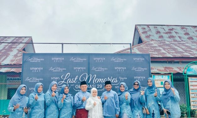 Momen Haru Pelepasan Siswa SMAN 6 Merangin