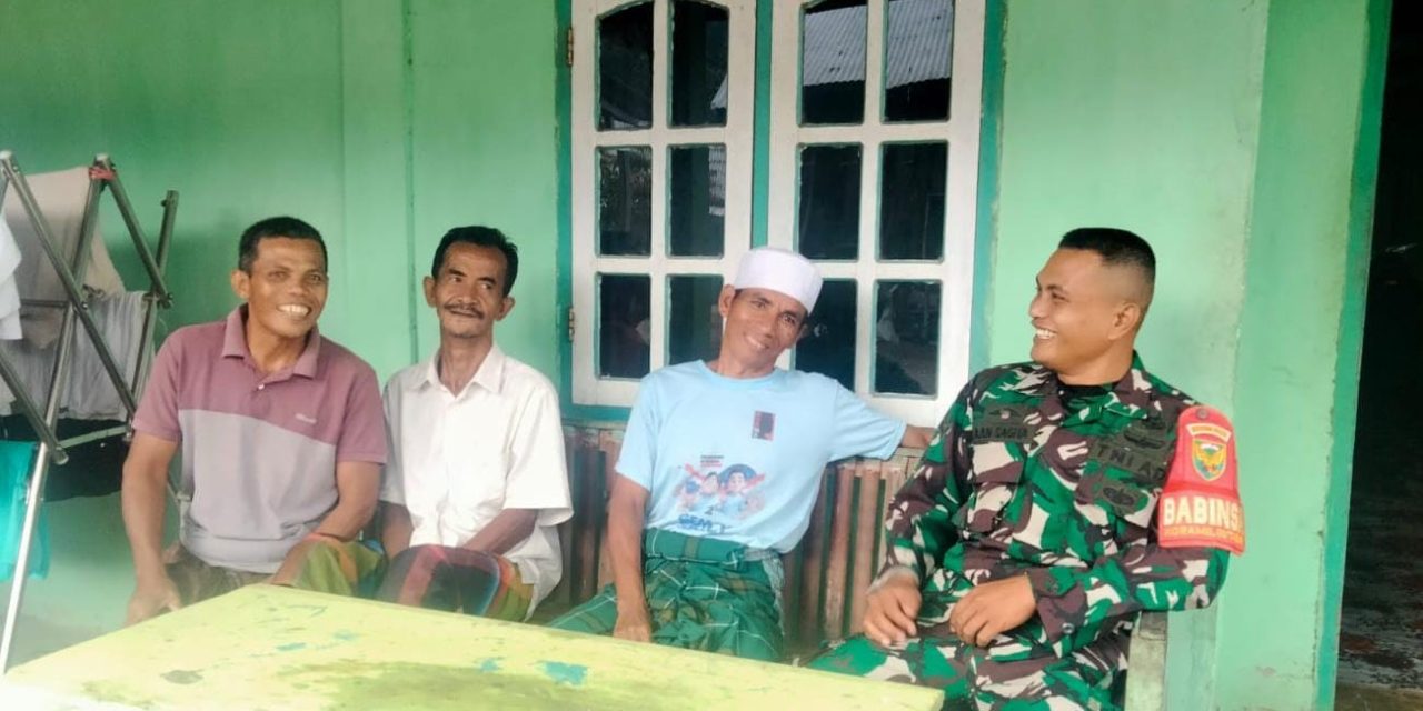 Aktifkan Berkomunikasi Sosial, Dekatkan TNI dan Rakyat