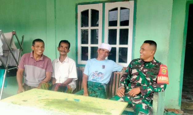 Aktifkan Berkomunikasi Sosial, Dekatkan TNI dan Rakyat