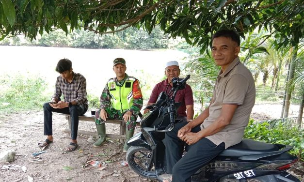 Babinsa Komsos di Desa Binaan, Agar Lebih Dekat Dengan Masyarakat