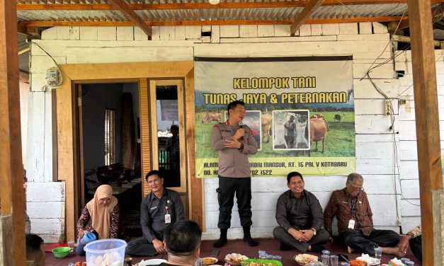 Polresta Jambi Hadiri Syukuran Panen Jagung dan Halal Bihalal Bersama Kelompok Tani Tunas Jaya