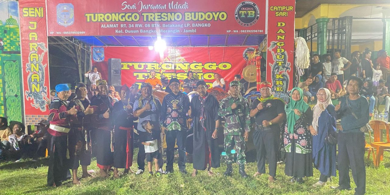 Dukung Pelestarian Budaya, Hadiri Pentas Seni Kuda Lumping di Bangko