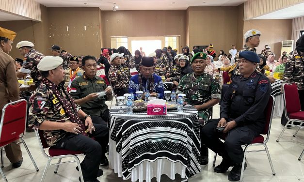 Hadiri Pelantikan Pengurus PC 0504 KB FKPPI Kabupaten Merangin