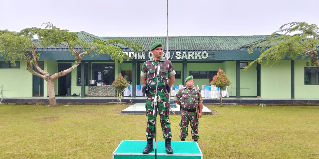Kodim 0420/Sarko Gelar Acara Halal Bihalal Setelah Merayakan Hari Raya Idul Fitri 1446 H