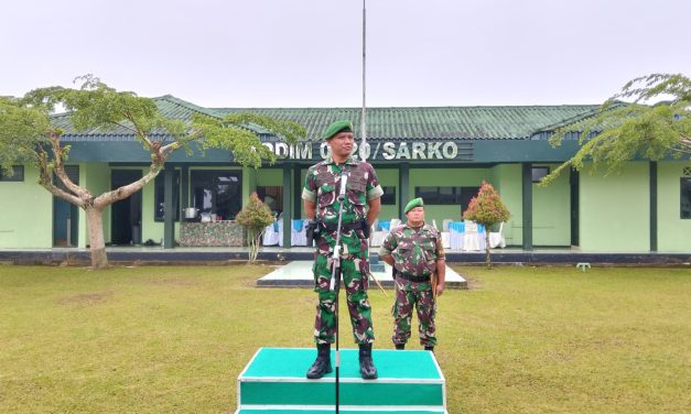 Kodim 0420/Sarko Gelar Acara Halal Bihalal Setelah Merayakan Hari Raya Idul Fitri 1446 H
