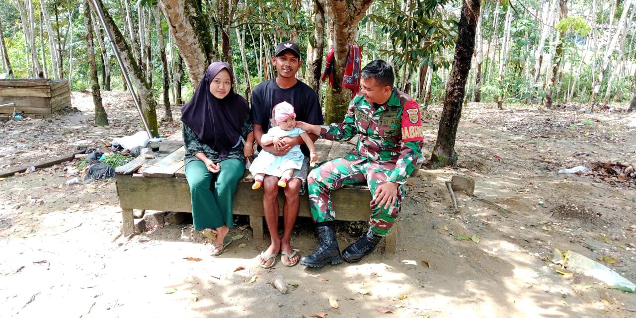 Peran Aktif Babinsa Koramil 420-02/Limun Laksanakan pendampinganPercepatan penurunan Stunting