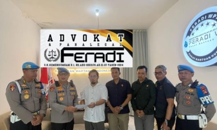 Komitmen Penanganan Dumas Cepat dan Transparan, Kabid Propam Polda Bali Kunjungi Langsung Pelapor yang didampingi Tim FERADI WPI