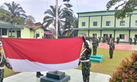 Upacara Mingguan Kodim 0420/Sarko: Momen Penguatan Semangat Nasionalisme