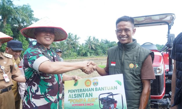 Danrem 042/Gapu TNI-AD Dukung Tanam Padi Serentak di Jambi: Menapak Jalan Swasembada Pangan Nasional
