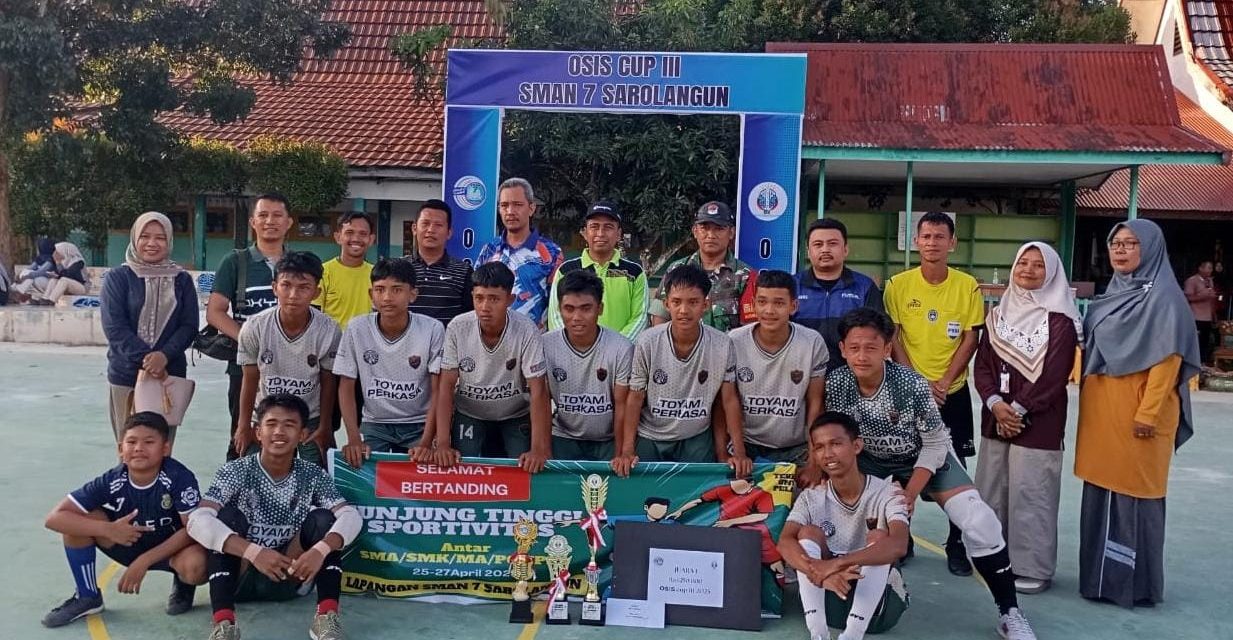Penutupan Turnamen Futsal OSIS CAP III SMA N 7 Sarolangun
