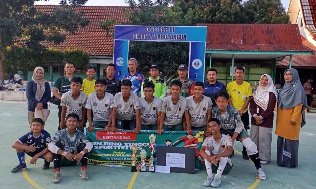 Penutupan Turnamen Futsal OSIS CAP III SMA N 7 Sarolangun