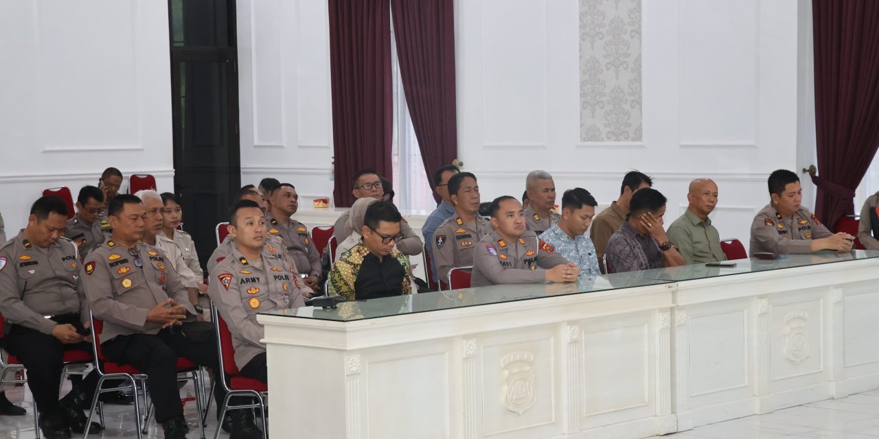 Wujudkan Pemerintahan Yang Bersih Clean Government, Kapolresta Terima Tim Audit Kinerja Tahap 1 Tahun 2025 Itwasda Polda Jambi.