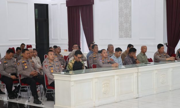 Wujudkan Pemerintahan Yang Bersih Clean Government, Kapolresta Terima Tim Audit Kinerja Tahap 1 Tahun 2025 Itwasda Polda Jambi.