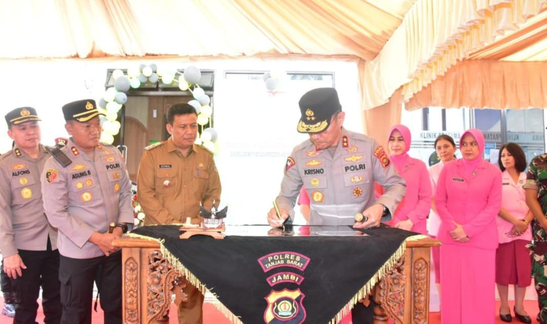 Kepolisian Daerah Melakukan Kunjungan Kerja ke Polres Tanjung Jabung Barat