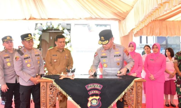 Kepolisian Daerah Melakukan Kunjungan Kerja ke Polres Tanjung Jabung Barat