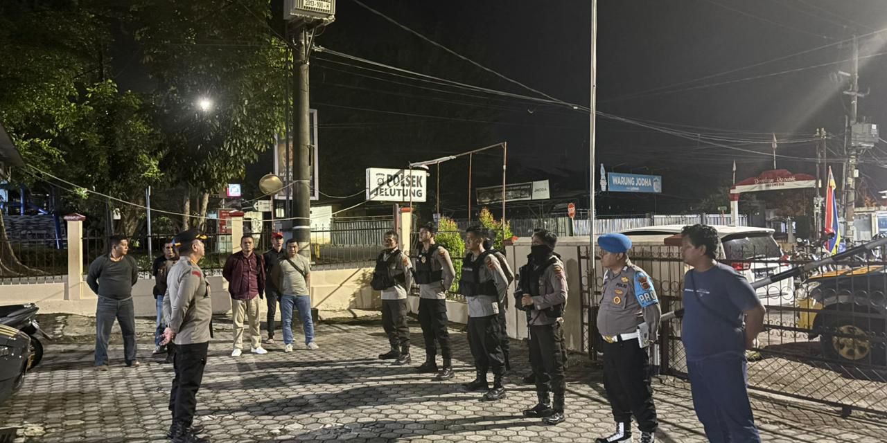 Kapolda Jambi Pimpin Langsung Patroli Malam Bersama Tim 2 Serigala Kota