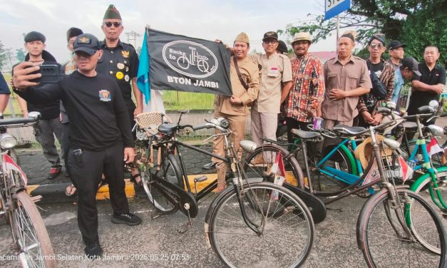 Komunitas Back to Ontel Jambi (BTON Jambi) Memperingati HUT ke-17 dengan Acara Gowes Bareng dan Syukuran