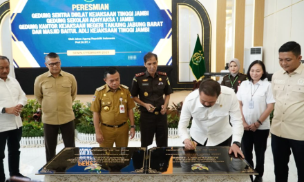 Ketua DPRD Jambi Apresiasi Peresmian Gedung Baru Kejati oleh Jaksa Agung