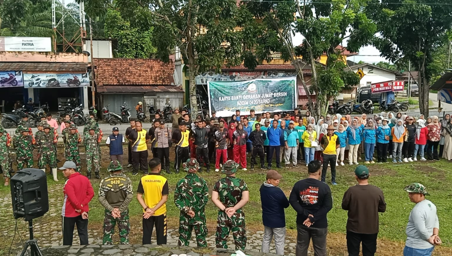 Jumat Bersih, Wujud Nyata Kepedulian Lingkungan di Sarolangun