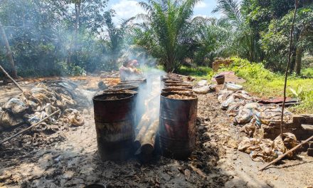Gawat! Limbah PT Misi Diduga Diproduksi Ilegal di Pemukiman Warga
