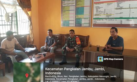 Bersama Warga Desa Birun, Perkuat Kekompakan dan Kemanunggalan