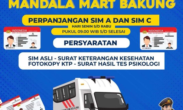 Satlantas Polresta Jambi Hadirkan Gerai Perpanjangan SIM di Mandala Mart dan Trona Express Simpang Rimbo